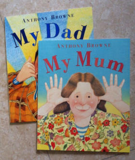 My Mum & My Dad (Anthony Browne) 安东尼布朗绘本英文原版大开启蒙入门适合0-6岁