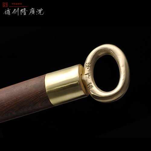 乾坤八卦刀 标准八卦刀武术八卦刀沈广隆八卦刀龙泉沈广隆宝剑 sgl-9018 未开刃 商品图5