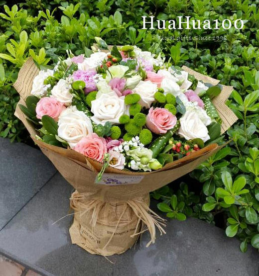 我心依然丨28朵玫瑰雏菊混合花束 商品图0