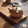 竹+ 【禅·茶器】竹整张茶托 茶具 竹茶盘 壶承 C78 商品缩略图1