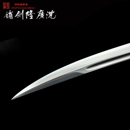 镀金七圣刀 龙泉沈广隆剑铺 手工传统宝刀 收藏工艺刀   sgl-5018 未开刃 商品图4