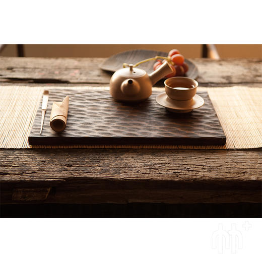 竹+ 【泉】茶盘 托盘 餐垫 手工茶盘 竹整张茶盘 商品图4
