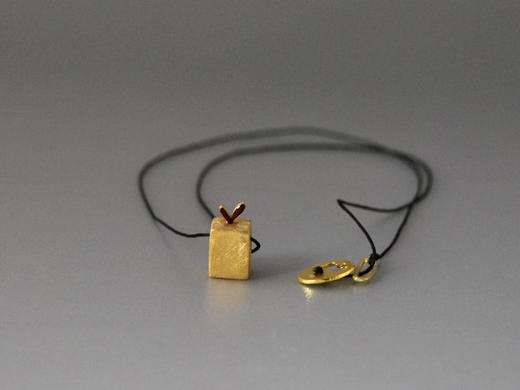 希腊设计师－装载爱心的小箱子项链 商品图0