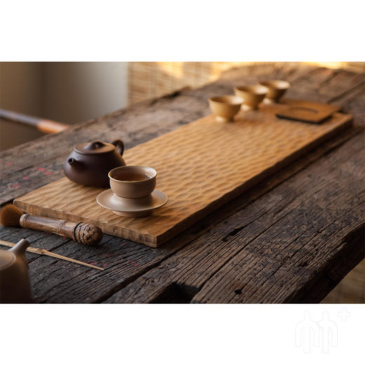 竹+ 【泉】茶盘 托盘 餐垫 手工茶盘 竹整张茶盘 商品图3