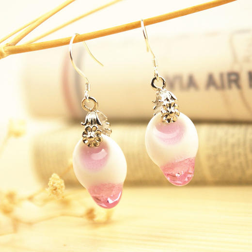 【为思礼】流滴水晶 陶瓷锁骨链 清新文艺范 商品图2