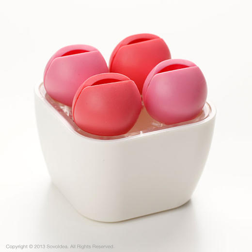 【为思礼】mini朵朵 豆豆 化妆首饰收纳盒 多功能桌面收纳盒 创意家居品味生活 商品图14