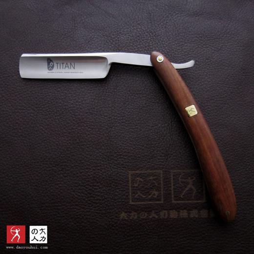 大力人血木柄 老式 剃刀 刮脸刀 剃须刀 手动 刮胡刀 剃头刀 商品图1