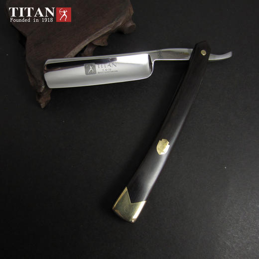 大力人 收藏家版黑檀铜片 老式 剃刀 剃须刀 手动 刮胡刀 剃须刀 商品图0