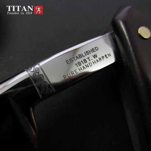 大力人 收藏家版黑檀铜片 老式 剃刀 剃须刀 手动 刮胡刀 剃须刀 商品图3