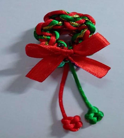 “圣诞结”胸针 商品图0