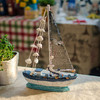 【为思礼 地中海】zakka 海洋帆船（中） 做旧系 创意家居装饰摆件 商品缩略图0