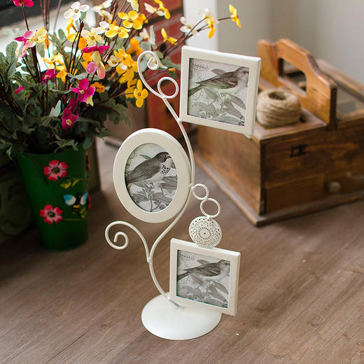 【为思礼合集】zakka相框 简约复古相框/壁挂画 创意家居装饰 商品图0