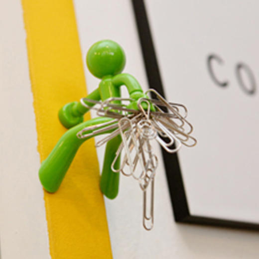 【为思礼】爬墙小人 创意磁铁钥匙挂钥匙吸 实用创意家居 商品图2