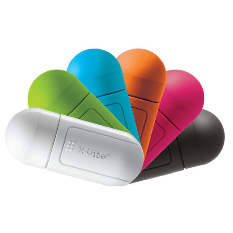 【为思礼 X-Vibe】酷丸音响 创意共振胶囊药丸音响 迷你手机音响 清新时尚糖果色系列