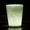 【为思礼】梅兰竹菊 茶杯 青白瓷浅浮雕  手工雕刻单杯装 商品缩略图4