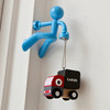【为思礼】爬墙小人 创意磁铁钥匙挂钥匙吸 实用创意家居 商品缩略图4