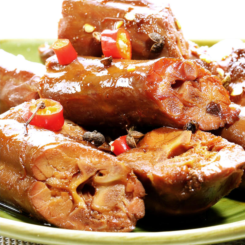 汉味黑鸭休闲装:香辣鸭脖188gx2