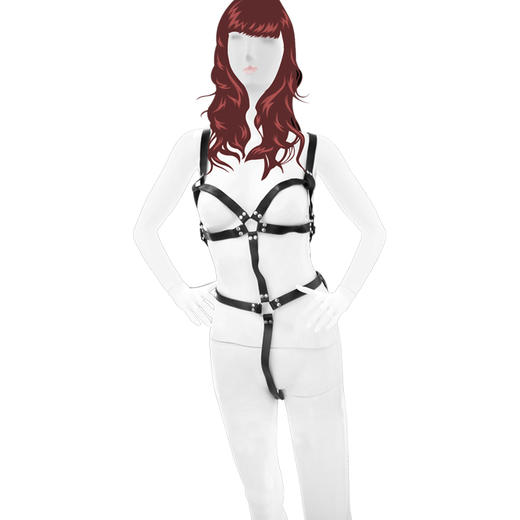 连乳束缚带情趣挑逗