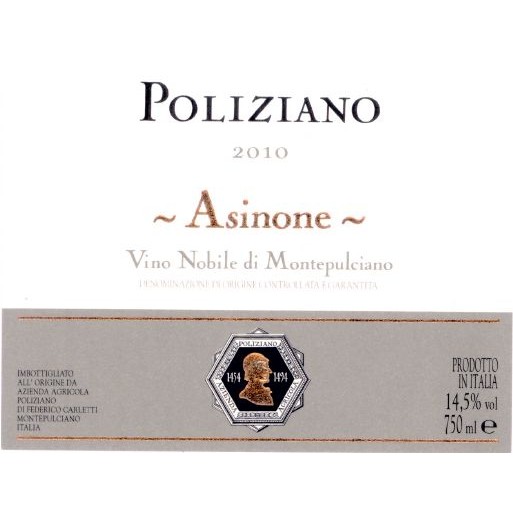 2010 POLIZIANO DOCG VINO NOBILE DI MONTEPULCIANO ASINONE