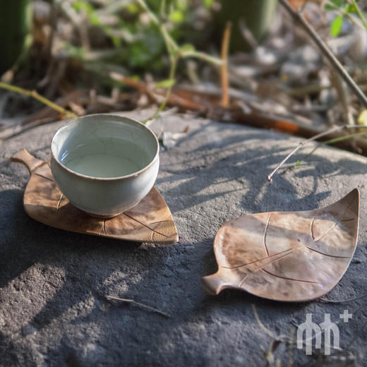 竹+ 竹节杯垫  隔热垫 茶道零配 桌面摆件 创意茶具 商品图0