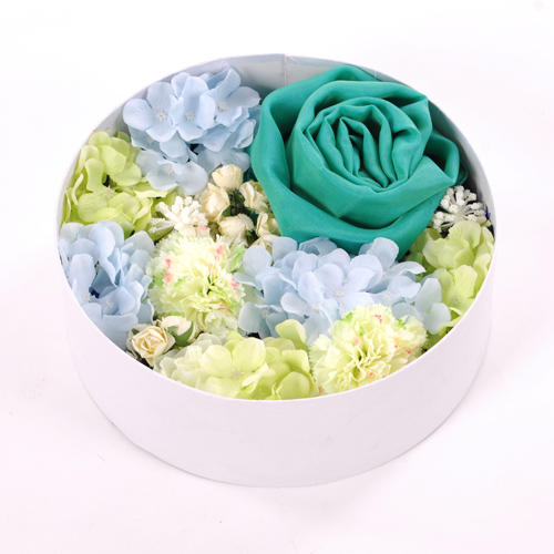 （永久下架）丝绸故事 高档真丝丝巾花礼盒 七号色 商品图0