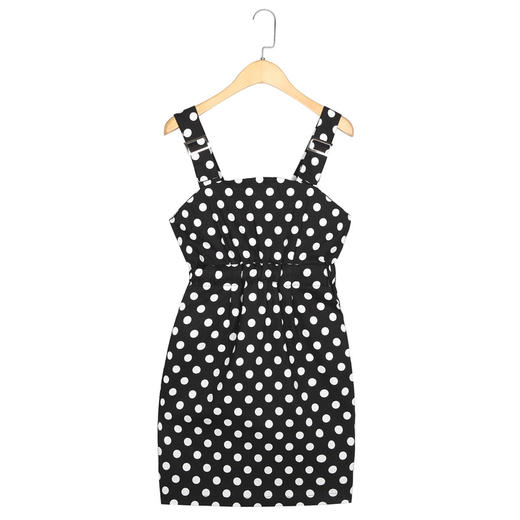 2014春夏新款韩国范条纹印花吊带修身韩版原宿风连衣裙女1307C 商品图5