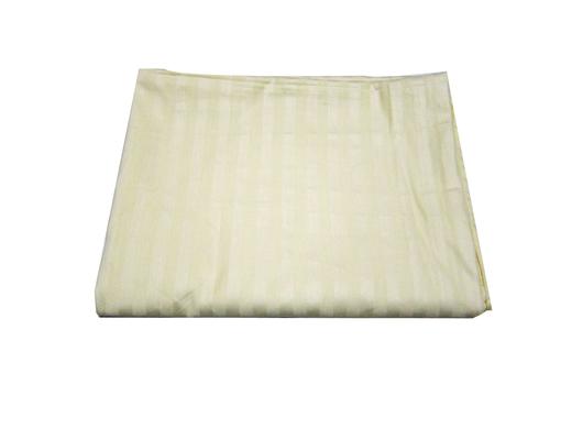 加密条纹床单米黄色 商品图1