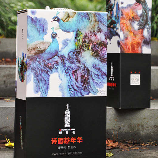 精美艺术包装盒 | 出自当代艺术家孟涛先生的孔雀作品系列 商品图0