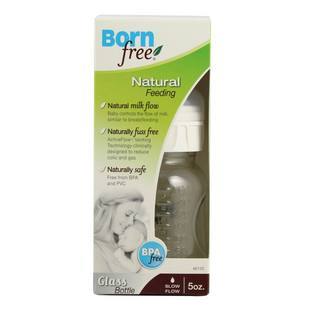 美国进口Born Free宽口径玻璃奶瓶160ml 260ml 商品图2