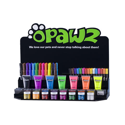 暂时性染色剂大展架 OPAWZ小爪印 商品图0