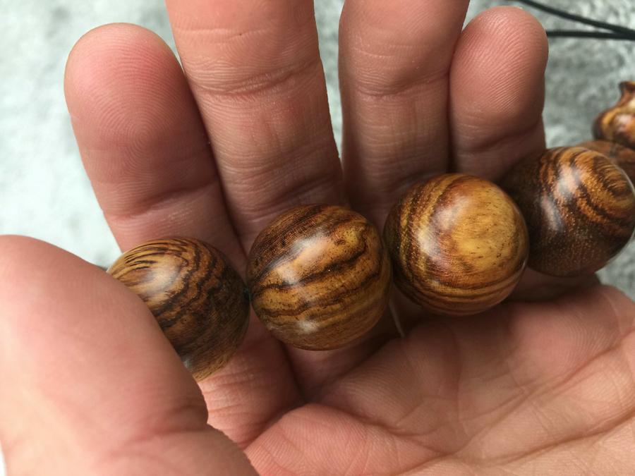 海南黄花梨糠梨1.8虎皮纹