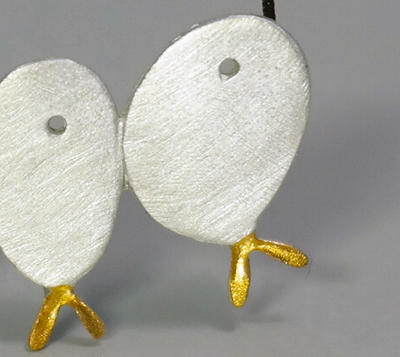 Kiss the Frog－萌系小鱼群1号 项链［希腊设计师］ 商品图1