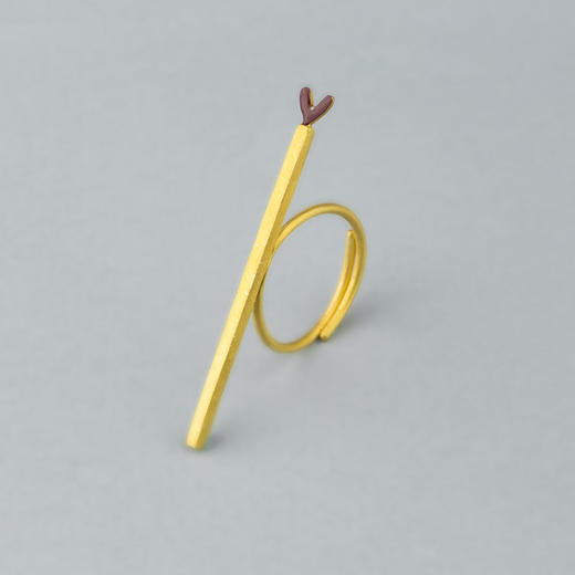 Kiss the Frog－爱心火柴 戒指［希腊设计师］ 商品图0