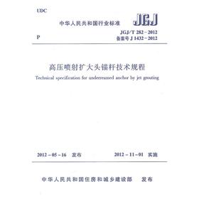 高压喷射扩大头锚杆技术规程 JGJ/T282-2012