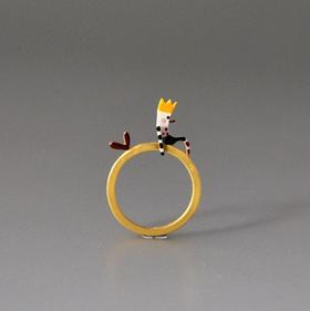 Kiss the Frog-我是你的青蛙王子 戒指［希腊设计师］