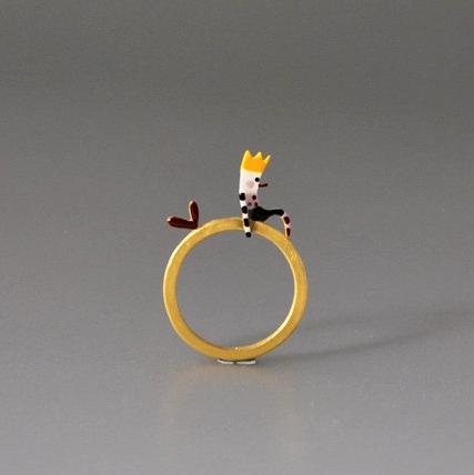 Kiss the Frog-我是你的青蛙王子 戒指［希腊设计师］ 商品图0