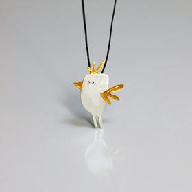 现货 Kiss the Frog－爱的侍卫嘟嘟 项链［希腊设计师］