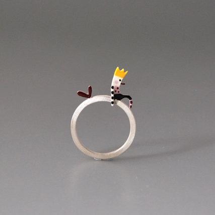 Kiss the Frog－我是你的青蛙王子 戒指（项坠）［希腊设计师］ 商品图0