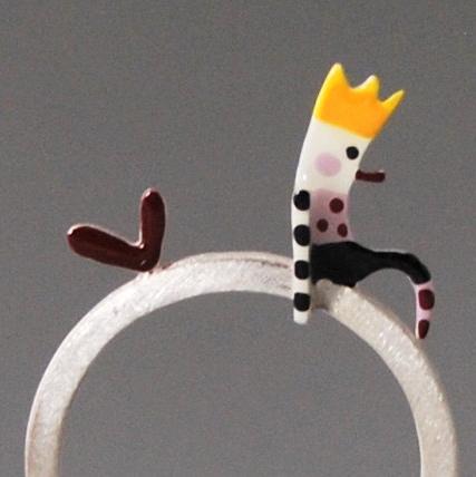 Kiss the Frog－我是你的青蛙王子 戒指（项坠）［希腊设计师］ 商品图1