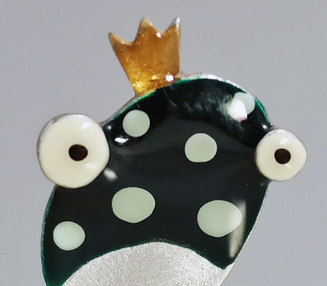 Kiss the Frog-青蛙王子 胸针［希腊设计师］ 商品图1