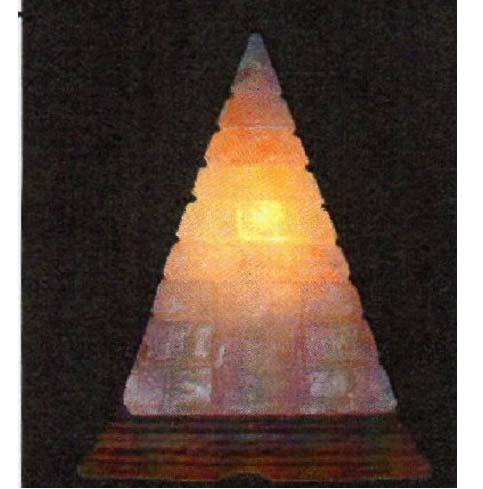 水晶盐灯 金字塔形 商品图0