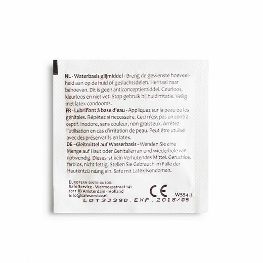 澳洲Wet Stuff水溶性润滑剂润滑油(4g装)便携式携带装人体润滑液 商品图2