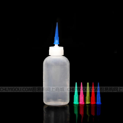 多用酱汁画瓶，果酱画瓶，果酱画壶专用，酱汁瓶，【每组包括拉线瓶配5只不同粗细笔头】4组特惠装 商品图0