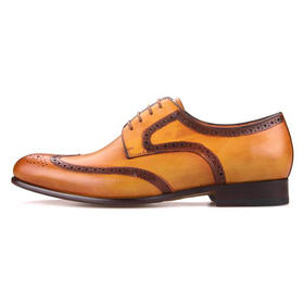 内联升 男鞋 男式法国树皮色皮鞋（经典版）3309B