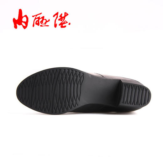 内联升女鞋 春秋季时尚 女式单靴4614C 商品图6