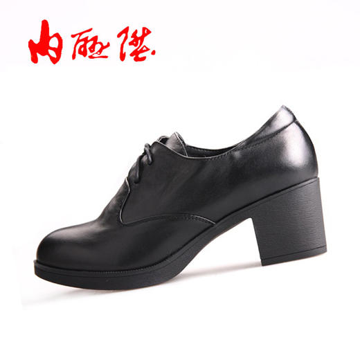 内联升女鞋 春秋季时尚 女式单靴4614C 商品图3