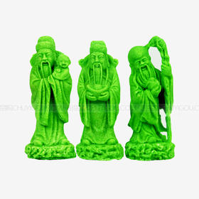 福禄寿【套装】盐雕、冰雕、琼脂雕多功能模具