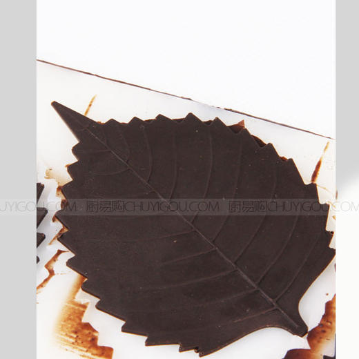 树叶巧克力模具·创意盘饰、巧克力插片模具，中西融合烹饪必备工具 商品图1
