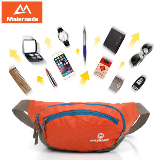 迈路士户外腰包男女跑步腰包骑行腰包运动斜挎包便携登山贴身腰包 商品图14