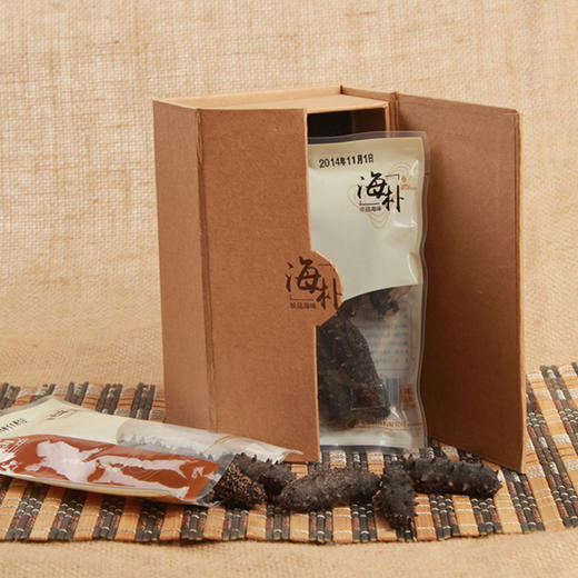 海朴大连底播干海参藏珑50g 商品图0